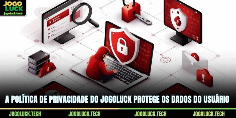 A política de privacidade do JOGOLUCK protege os dados do usuário 