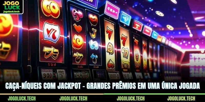 Caça-níqueis com jackpot – Grandes prêmios em uma única jogada