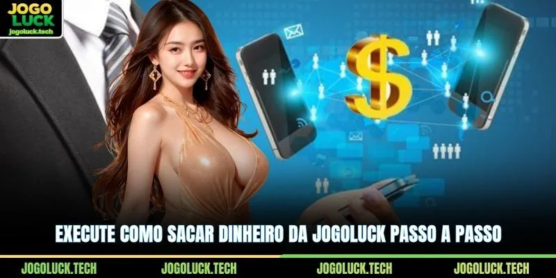 Execute como sacar dinheiro da JOGOLUCK passo a passo