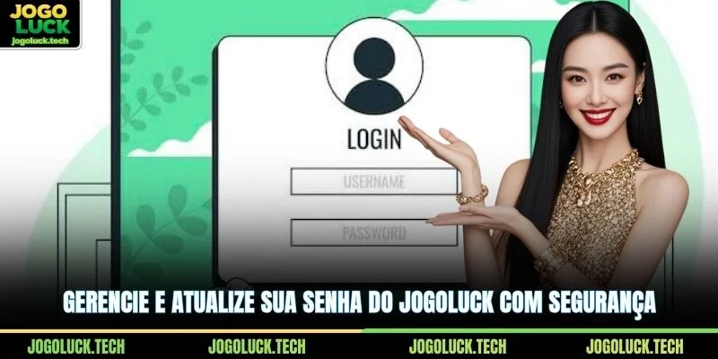 Gerencie e atualize sua senha do JOGOLUCK com segurança 