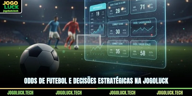 Odds de futebol e decisões estratégicas na JOGOLUCK