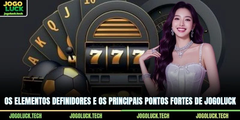 Os elementos definidores e os principais pontos fortes de JOGOLUCK