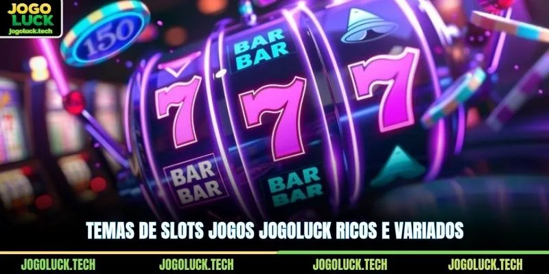 Temas de slots jogos JOGOLUCK ricos e variados